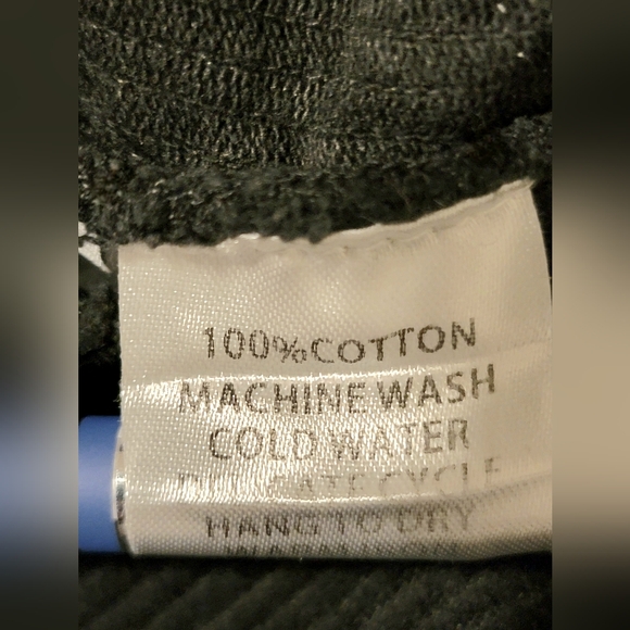 Victorian Trading Co. Embroidered Corduroy Wide Leg Womens Overalls Sz M Y2K 90s - Picture 8 of 13